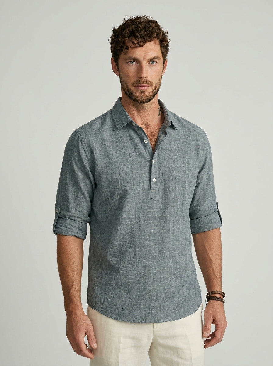Camisa Lino Atelier