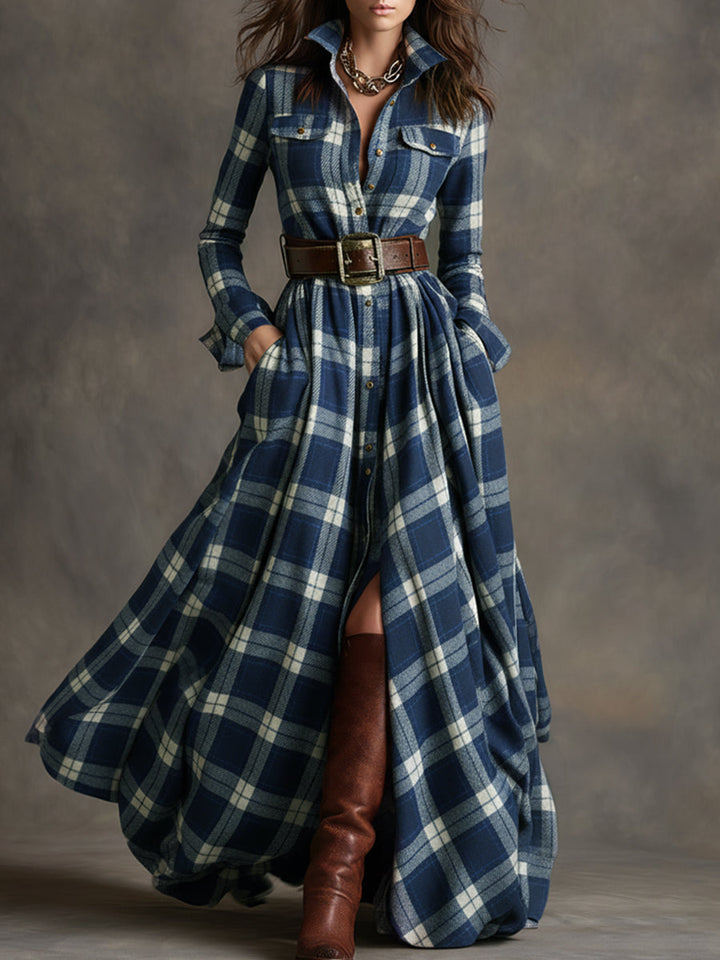 Mireline | Classic Button-Up Shirt Dress