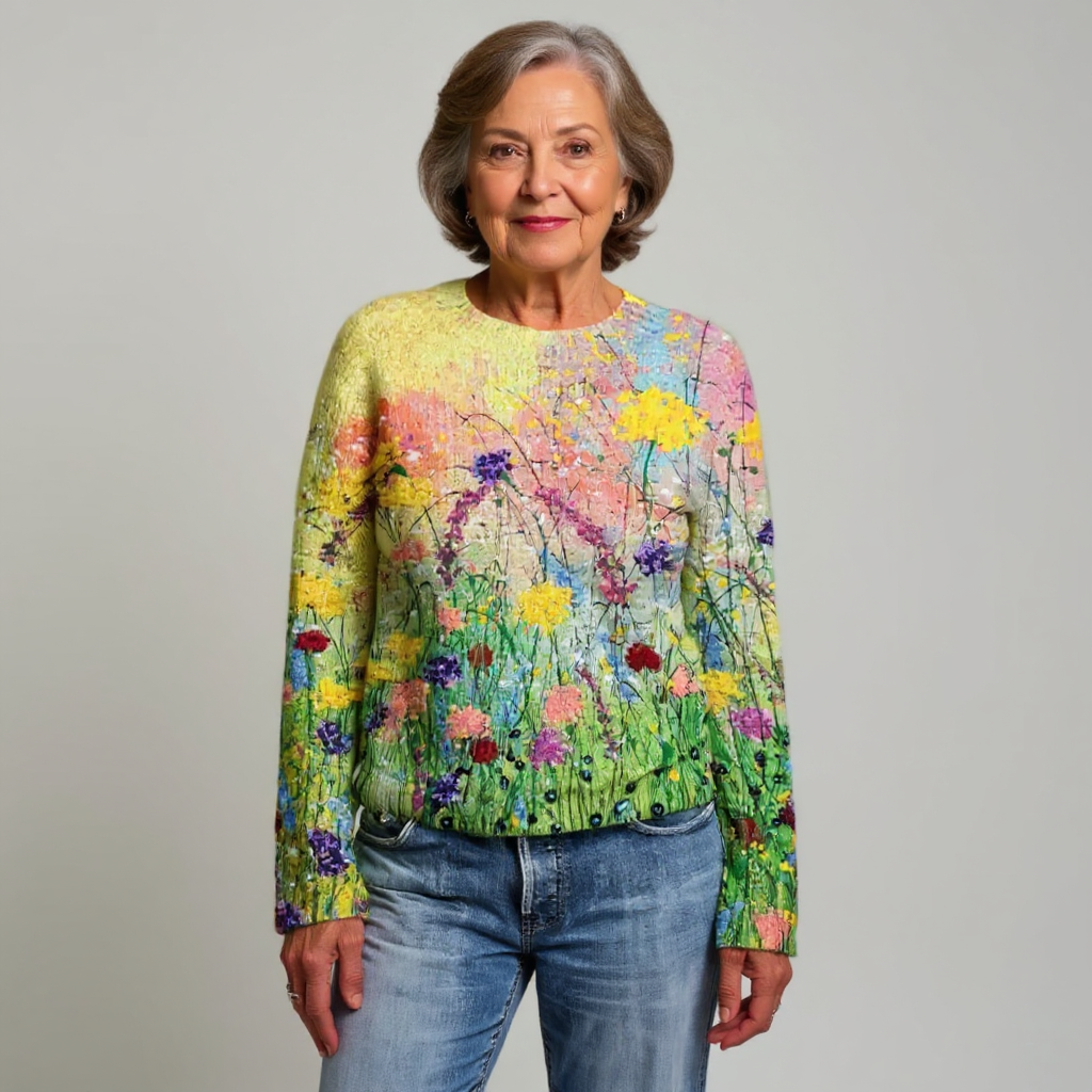 GRACIA™ | SUÉTER VINTAGE DE PUNTO ISLANDÉS