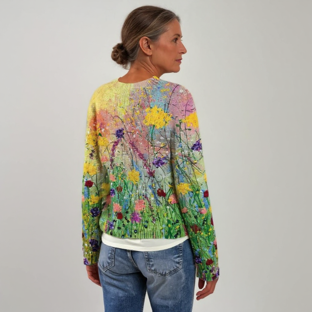 GRACIA™ | SUÉTER VINTAGE DE PUNTO ISLANDÉS