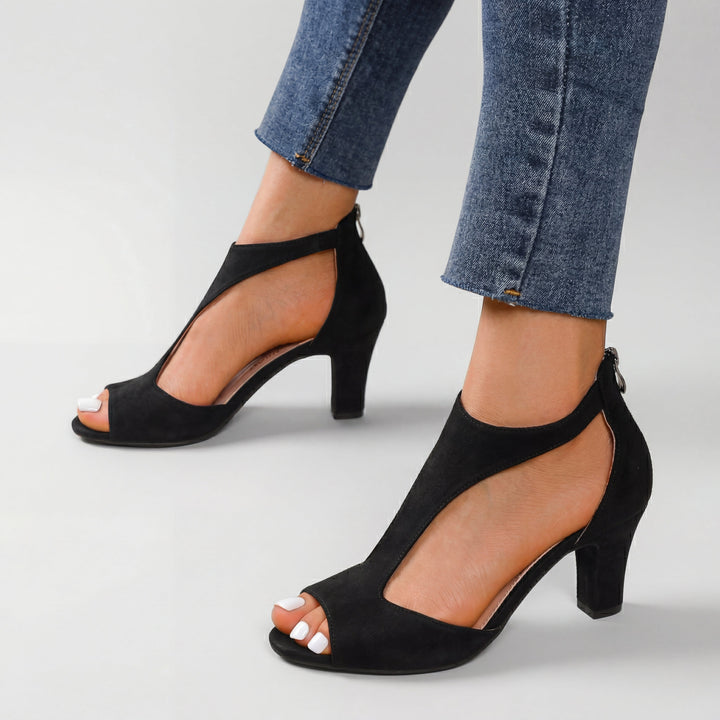 Zorine - Sandalias ortopédicas con cuña