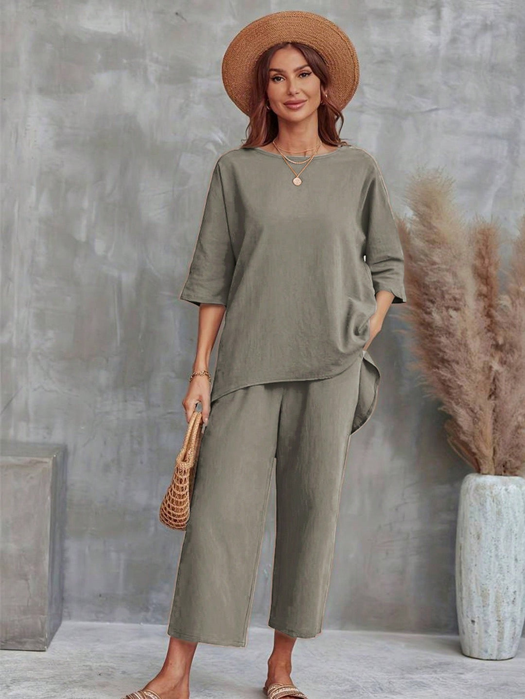 Elle | Conjunto casual y elegante de 2 piezas