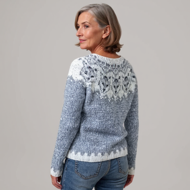 JAMIE™ | SUÉTER VINTAGE DE PUNTO ISLANDÉS