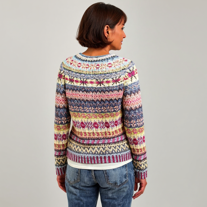 KEIRA™ | SUÉTER VINTAGE DE PUNTO ISLANDÉS