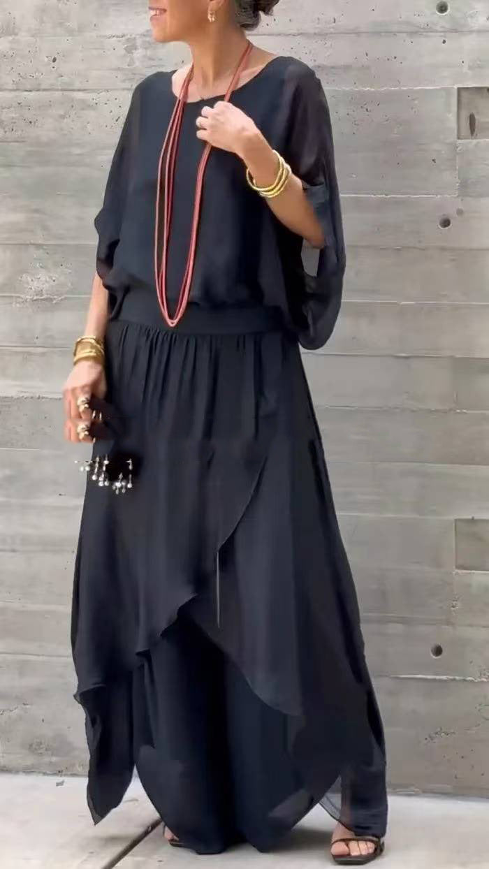 Avielle | Conjunto Flow de dos piezas: elegancia sin esfuerzo, comodidad diaria (S-5XL)
