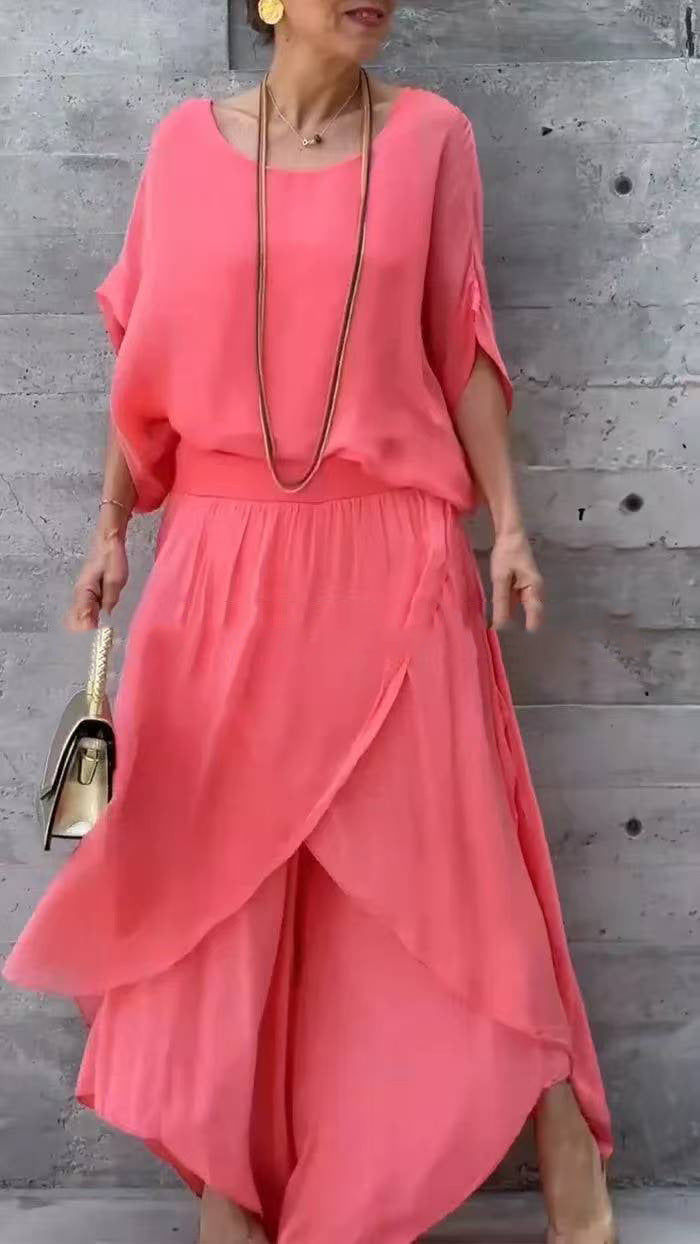 Avielle | Conjunto Flow de dos piezas: elegancia sin esfuerzo, comodidad diaria (S-5XL)