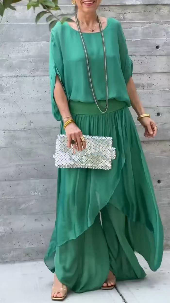 Avielle | Conjunto Flow de dos piezas: elegancia sin esfuerzo, comodidad diaria (S-5XL)