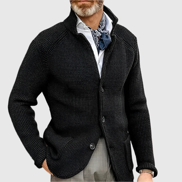 TIRSO™ | CHAQUETA DE PUNTO REFINADA