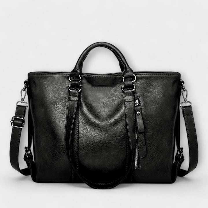 Cécile. - Gran bolsa de cuero