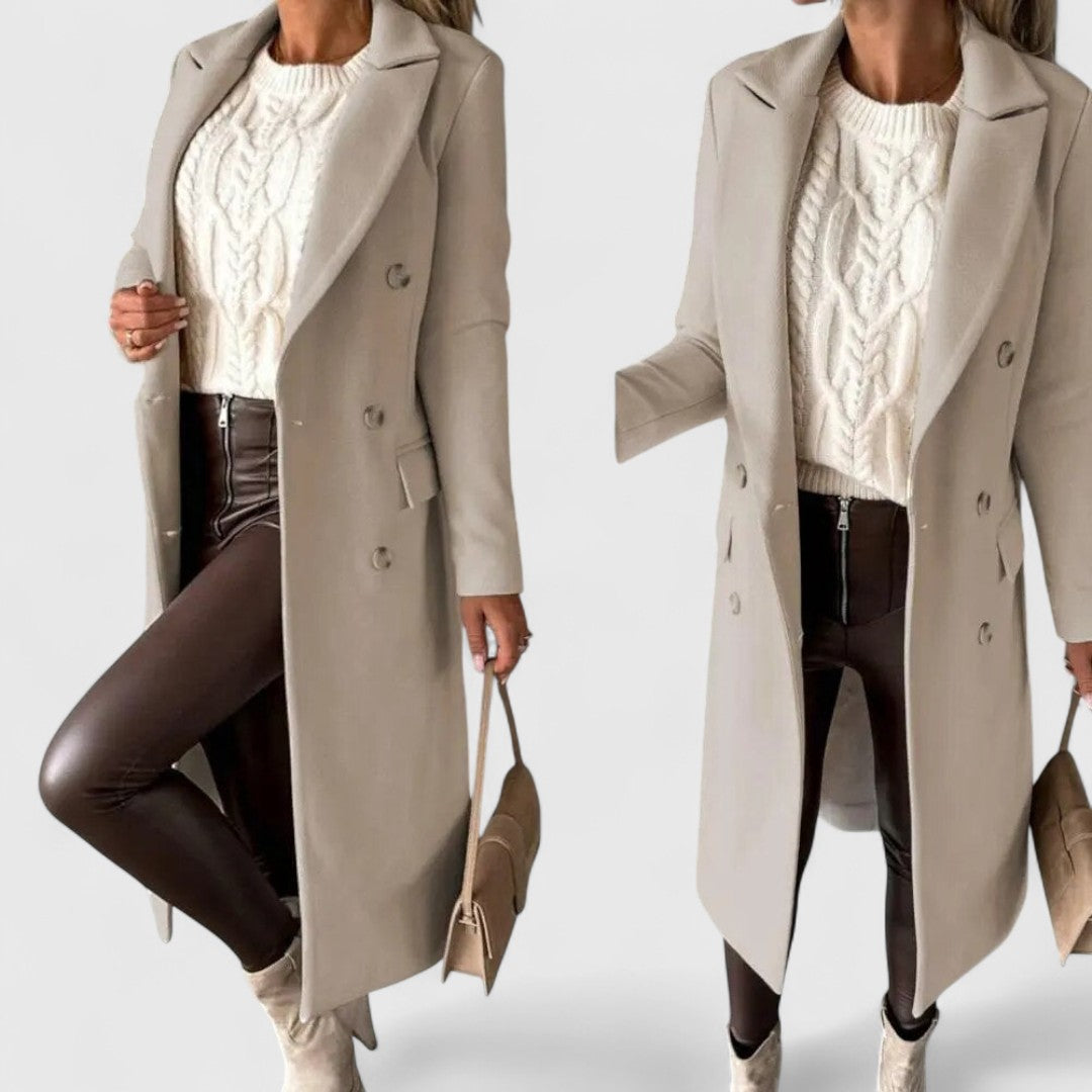 BETSABÉ™ | ABRIGO LARGO Y ELEGANTE