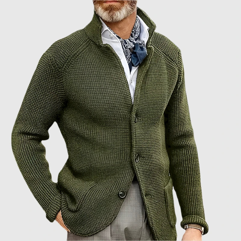 TIRSO™ | CHAQUETA DE PUNTO REFINADA