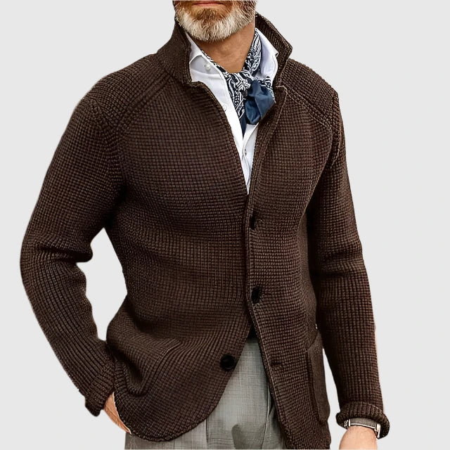 TIRSO™ | CHAQUETA DE PUNTO REFINADA