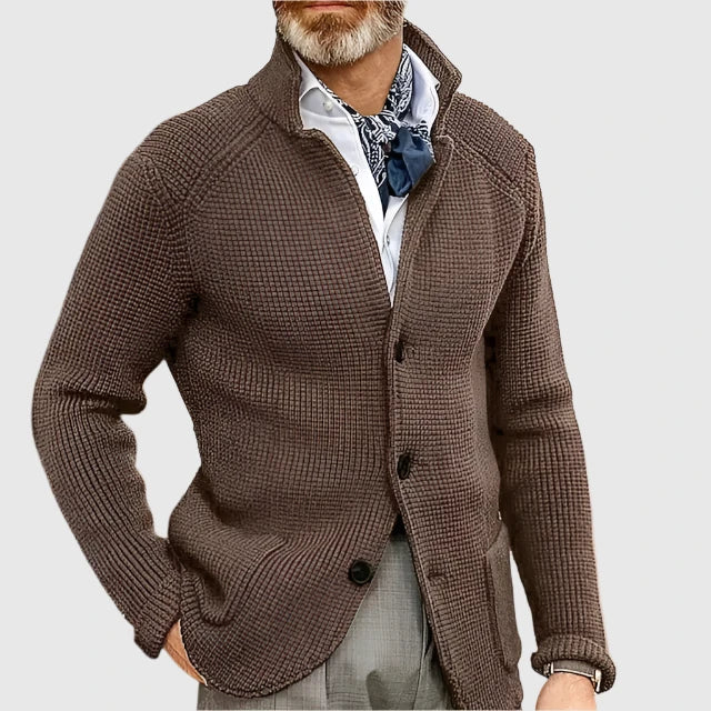 TIRSO™ | CHAQUETA DE PUNTO REFINADA