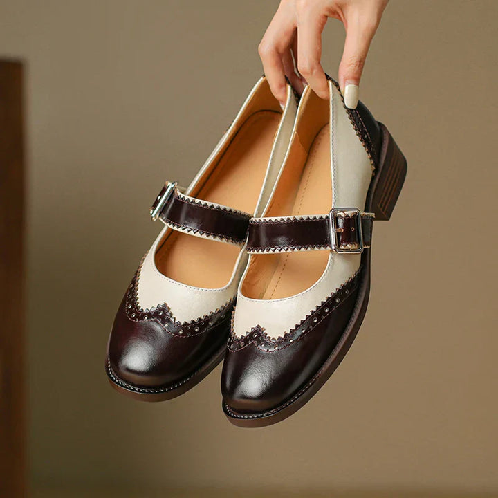Sarah&Kate™| Mianas de Cuero Mary Janes