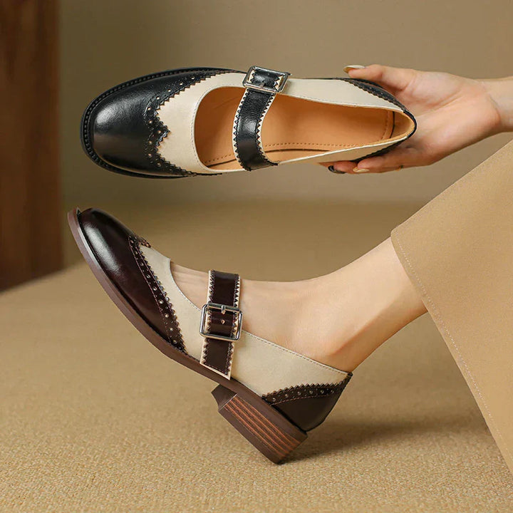 Sarah&Kate™| Mianas de Cuero Mary Janes