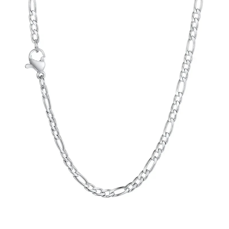 Valerie – Collar dorado con una estructura simple de eslabones.