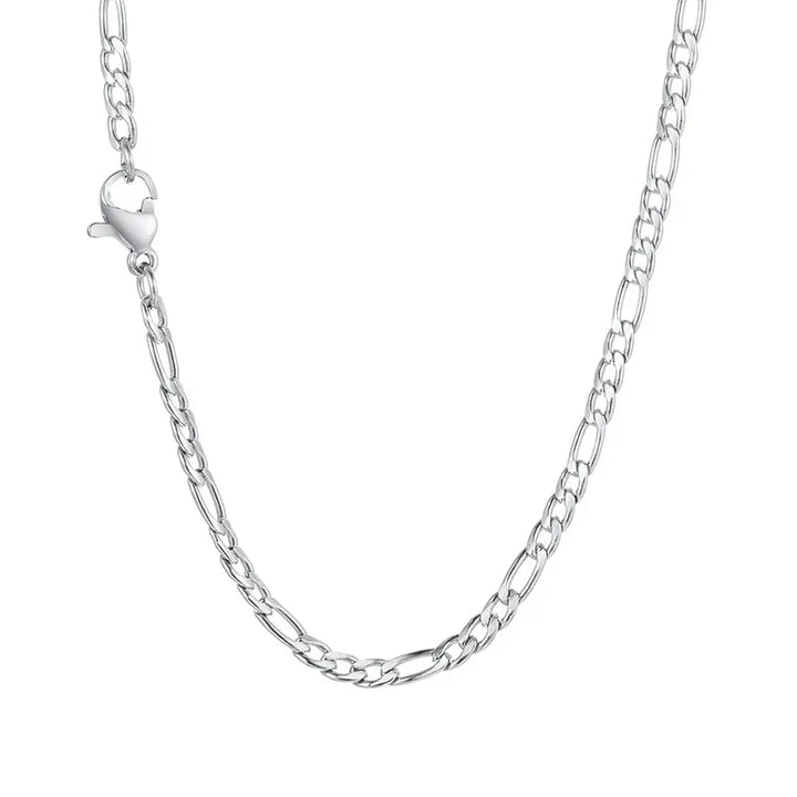 Valerie – Collar dorado con una estructura simple de eslabones.