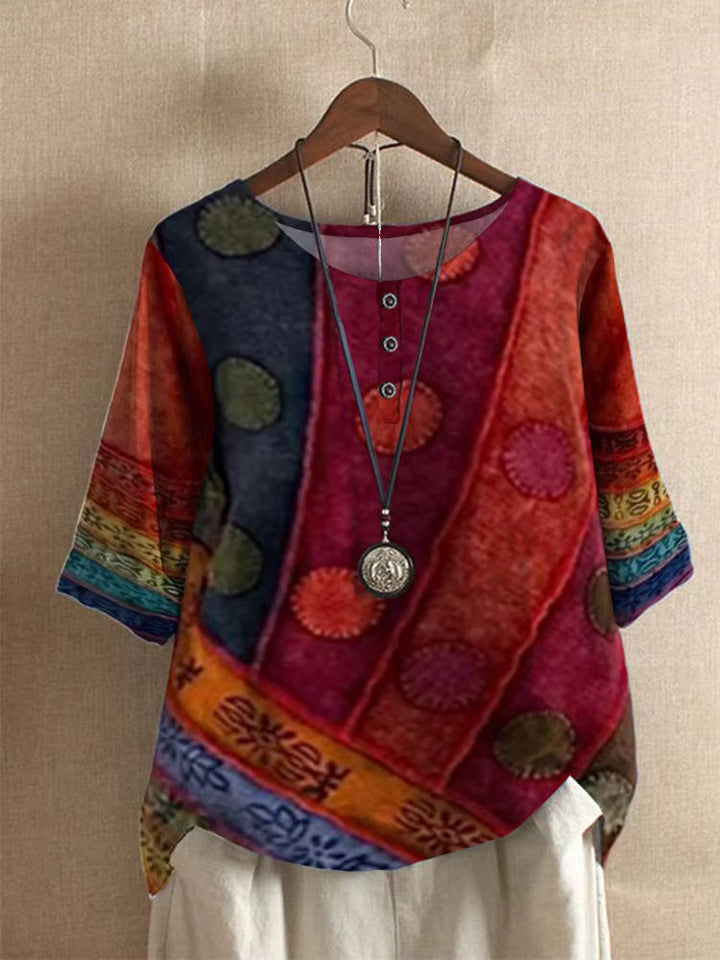 Ysolda | Top artístico: fluye suavemente, favorece maravillosamente (S-5XL)