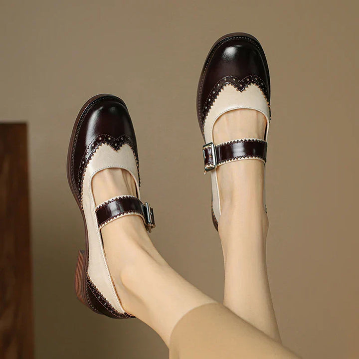 Sarah&Kate™| Mianas de Cuero Mary Janes