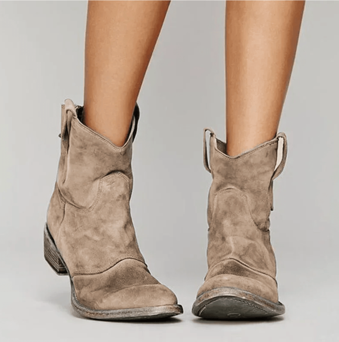 Clara - Botas Ortopédicas de Ante