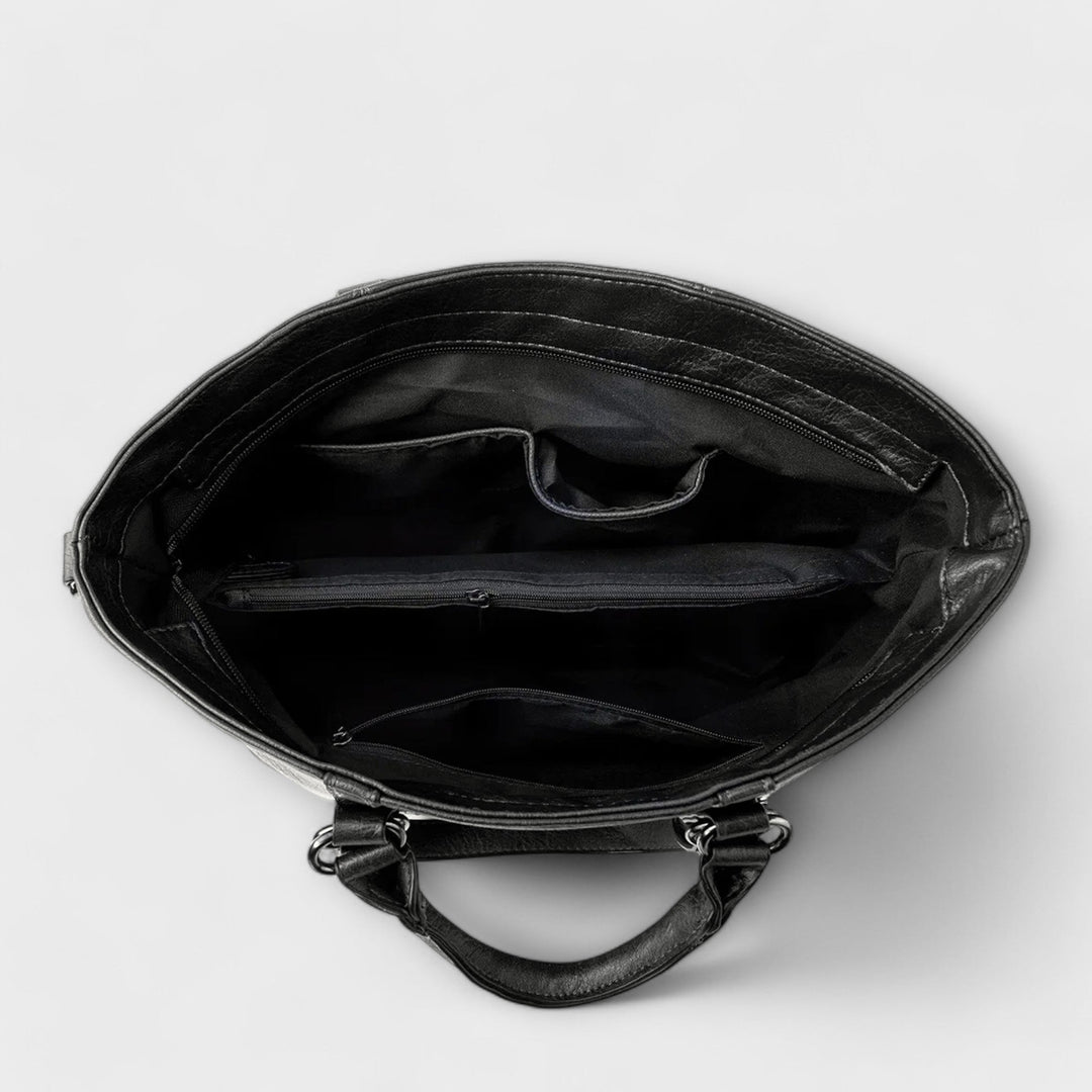 Cécile. - Gran bolsa de cuero