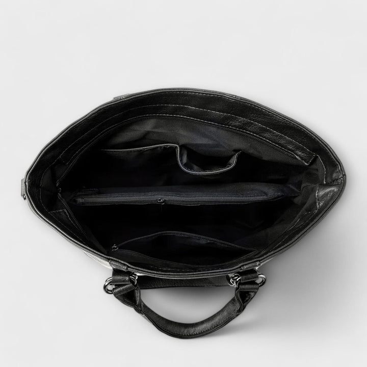 Cécile. - Gran bolsa de cuero
