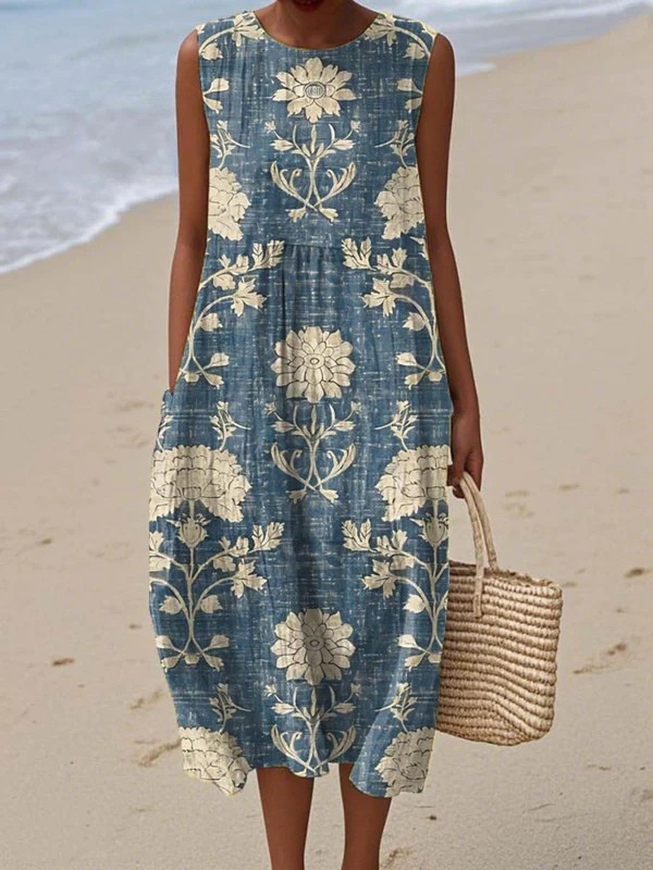 Madeleine | Vestido Vintage Florido