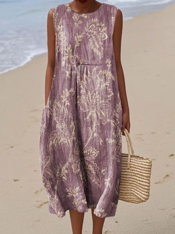 Vestido Midi Floral Mia™
