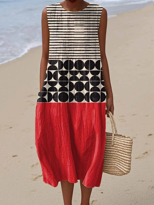 Juliana | Vestido midi estampado