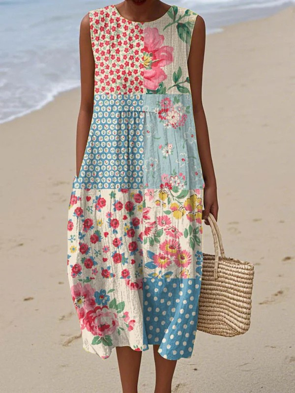 Lilian | Vestido estampado de jardín