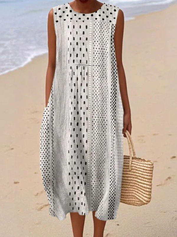 Vestido Midi Polka™ de Paige