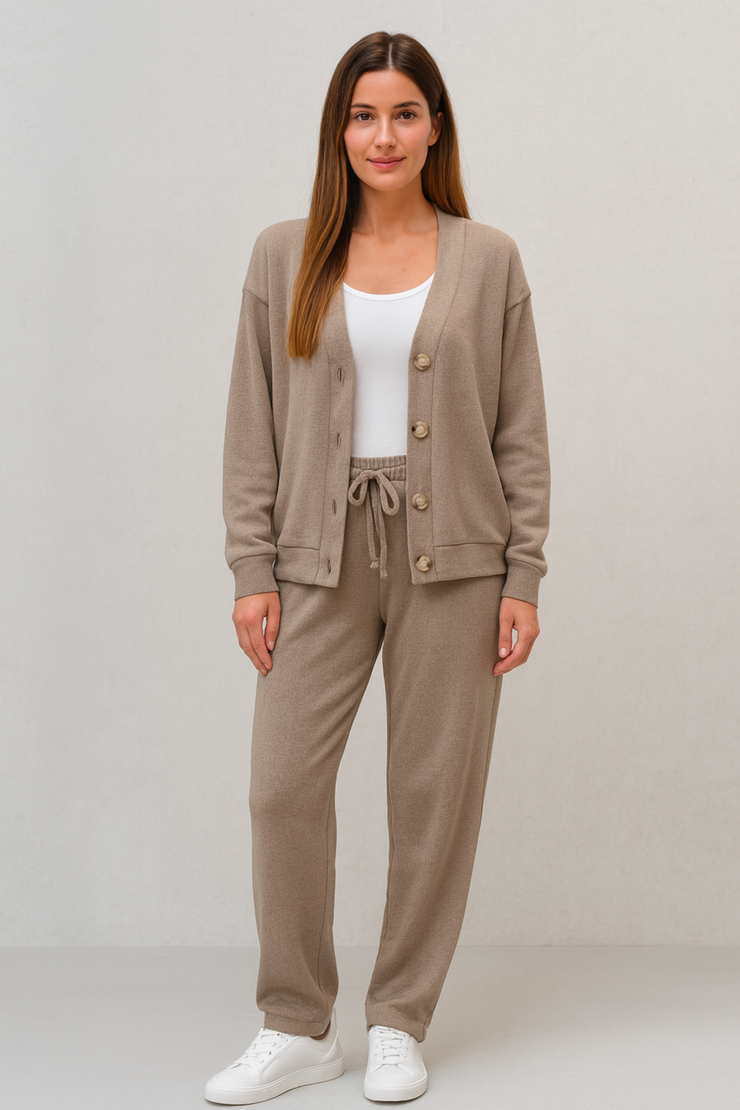 Elle | Conjunto de comodidad de 2 piezas de punto