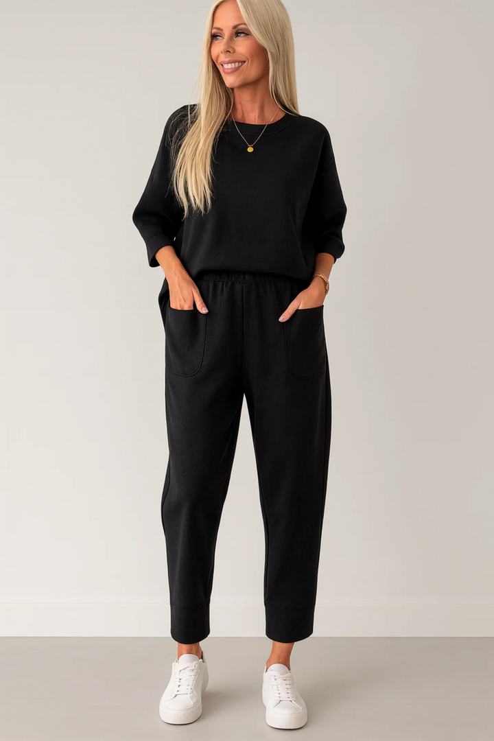 Elle | Conjunto cómodo de 2 piezas para el día a día