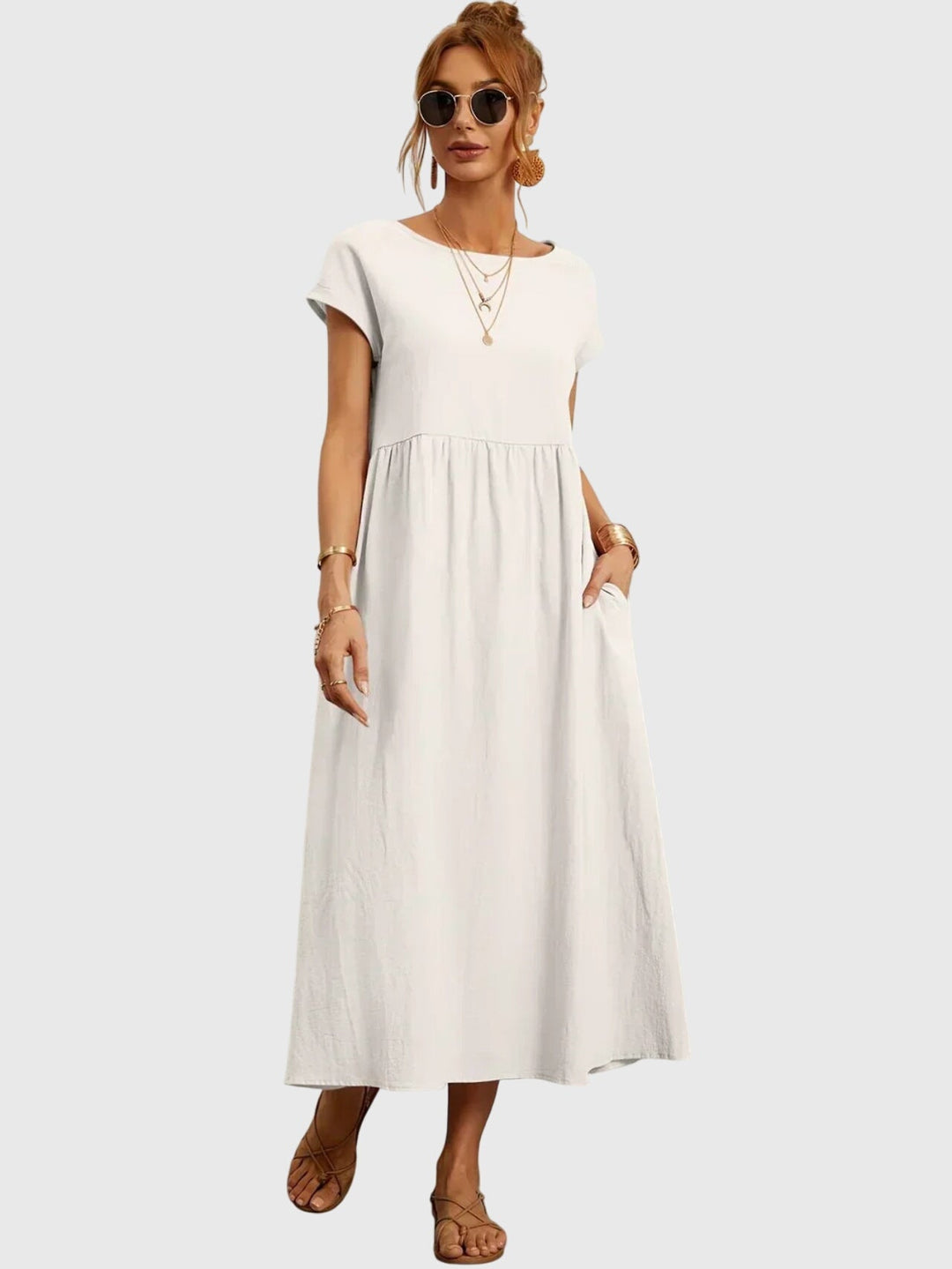 Giselle Casual Pocket Dress