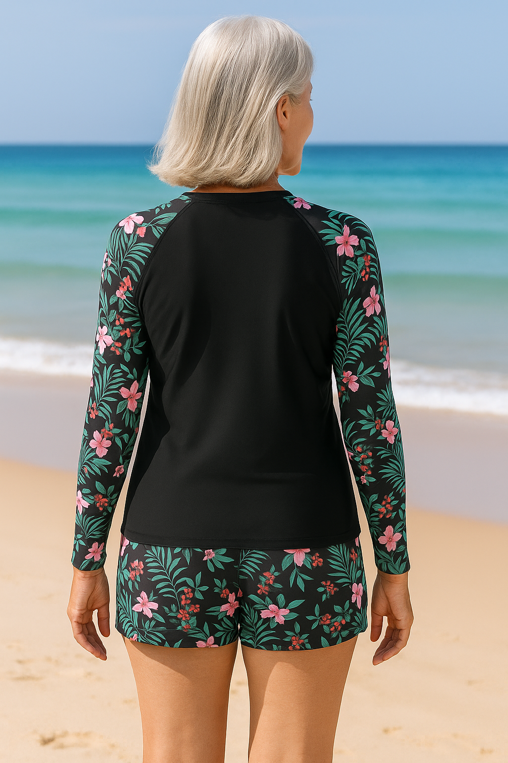 Oceana| Conjunto de tankini SunSafe UPF 50+: la protección se combina con la comodidad sin esfuerzo