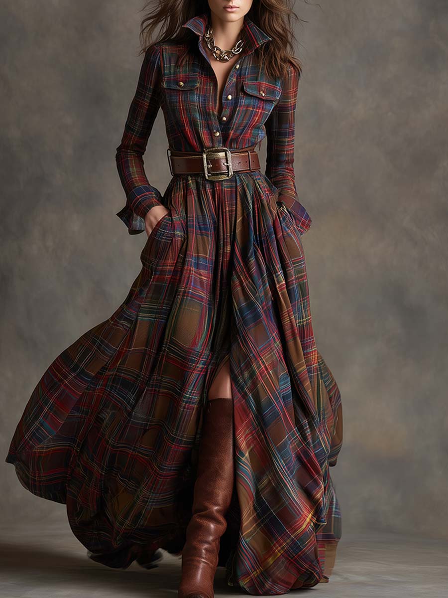 Mireline | Classic Button-Up Shirt Dress