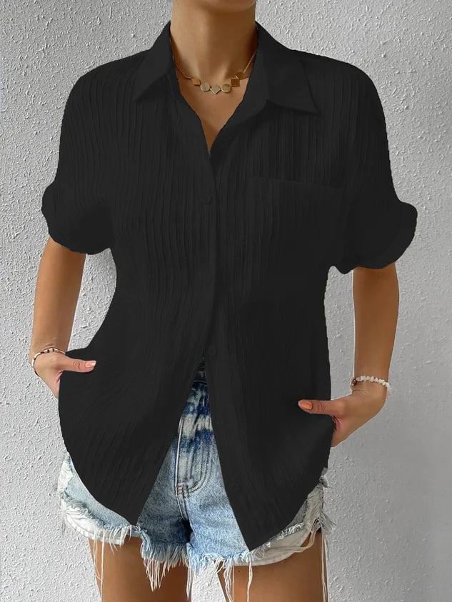 Norelia - Relaxed Textured Top