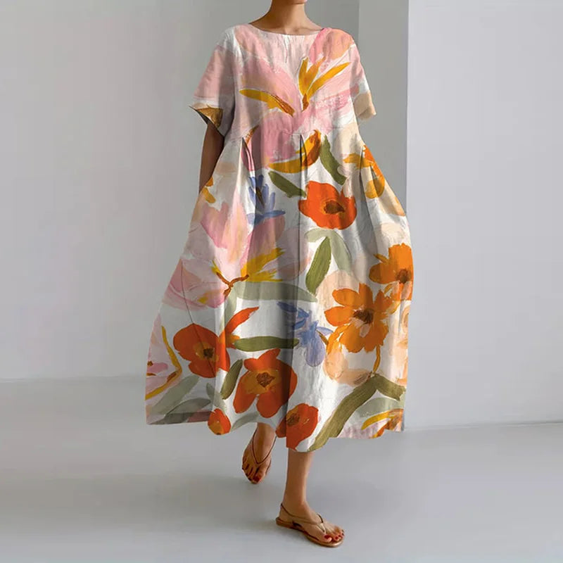 VALENTINA | Summer Floral Dress