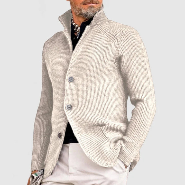 TIRSO™ | CHAQUETA DE PUNTO REFINADA