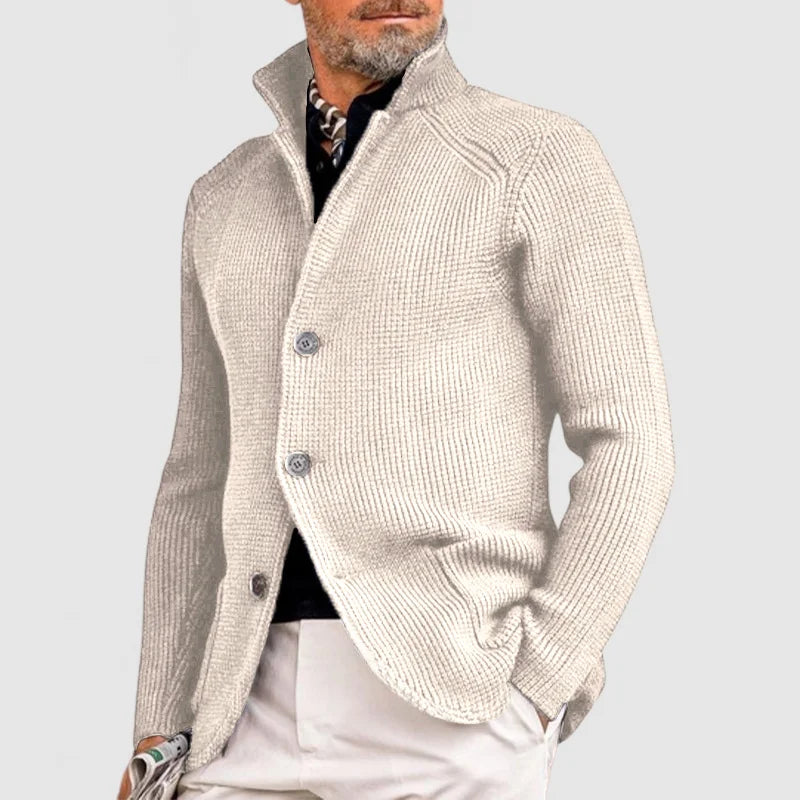 TIRSO™ | CHAQUETA DE PUNTO REFINADA
