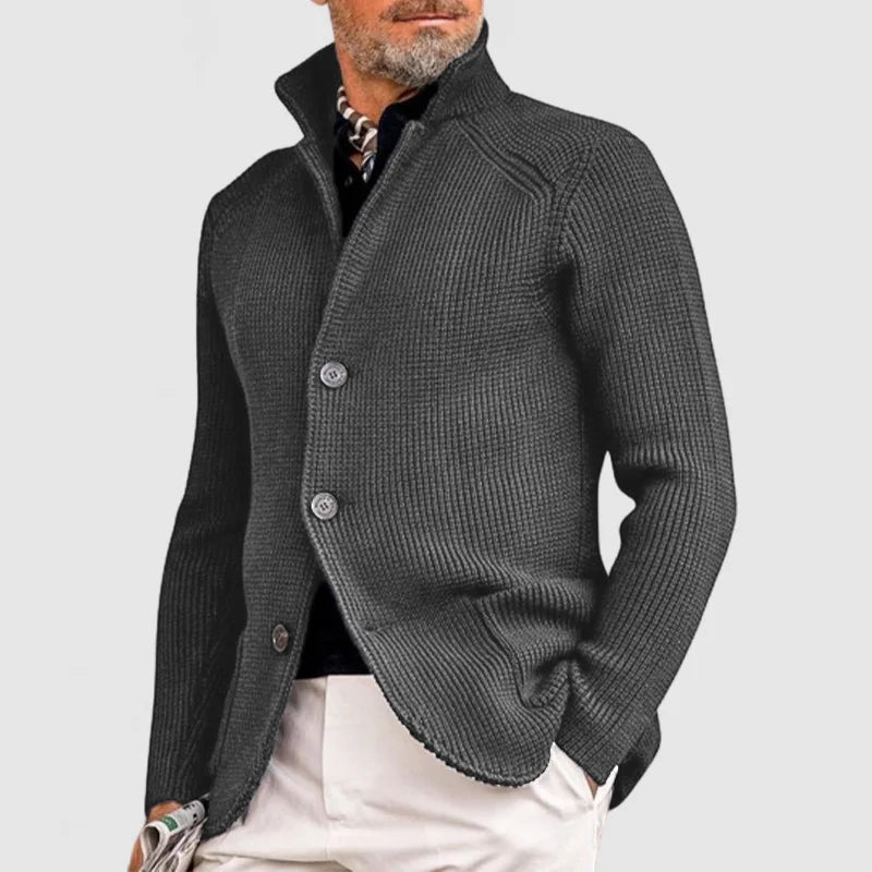 TIRSO™ | CHAQUETA DE PUNTO REFINADA