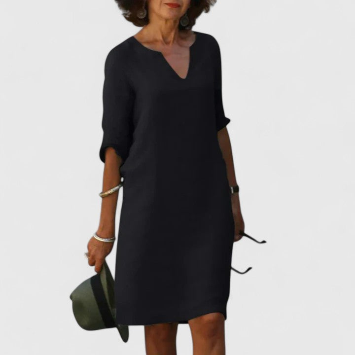 Taylor | Vestido cómodo con escote en V