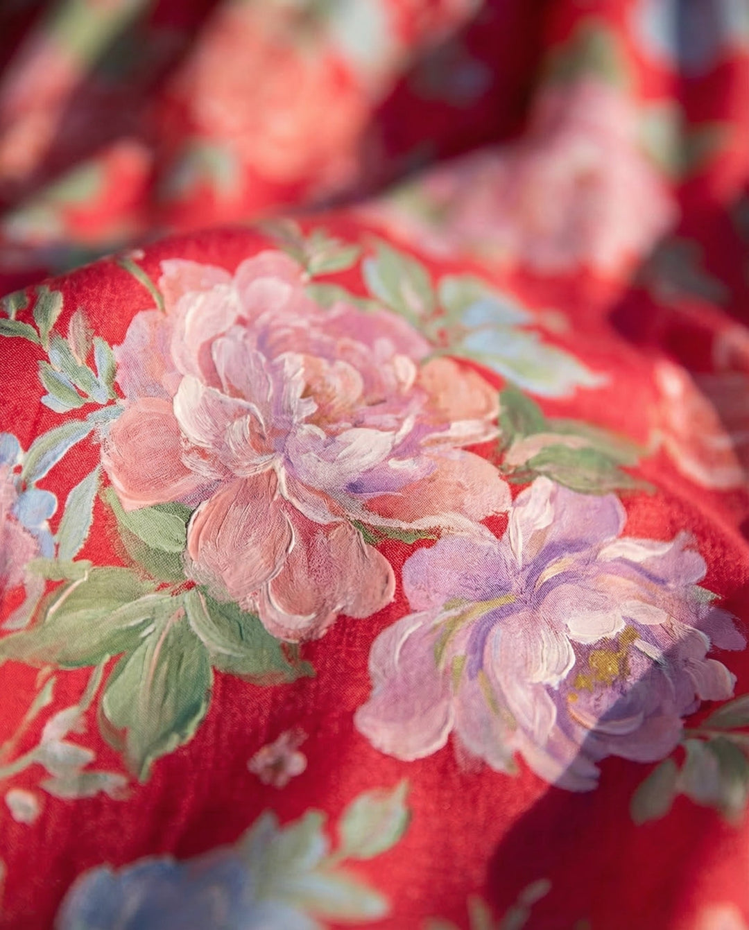 Minelda | Vestido floral elegante con escote en V
