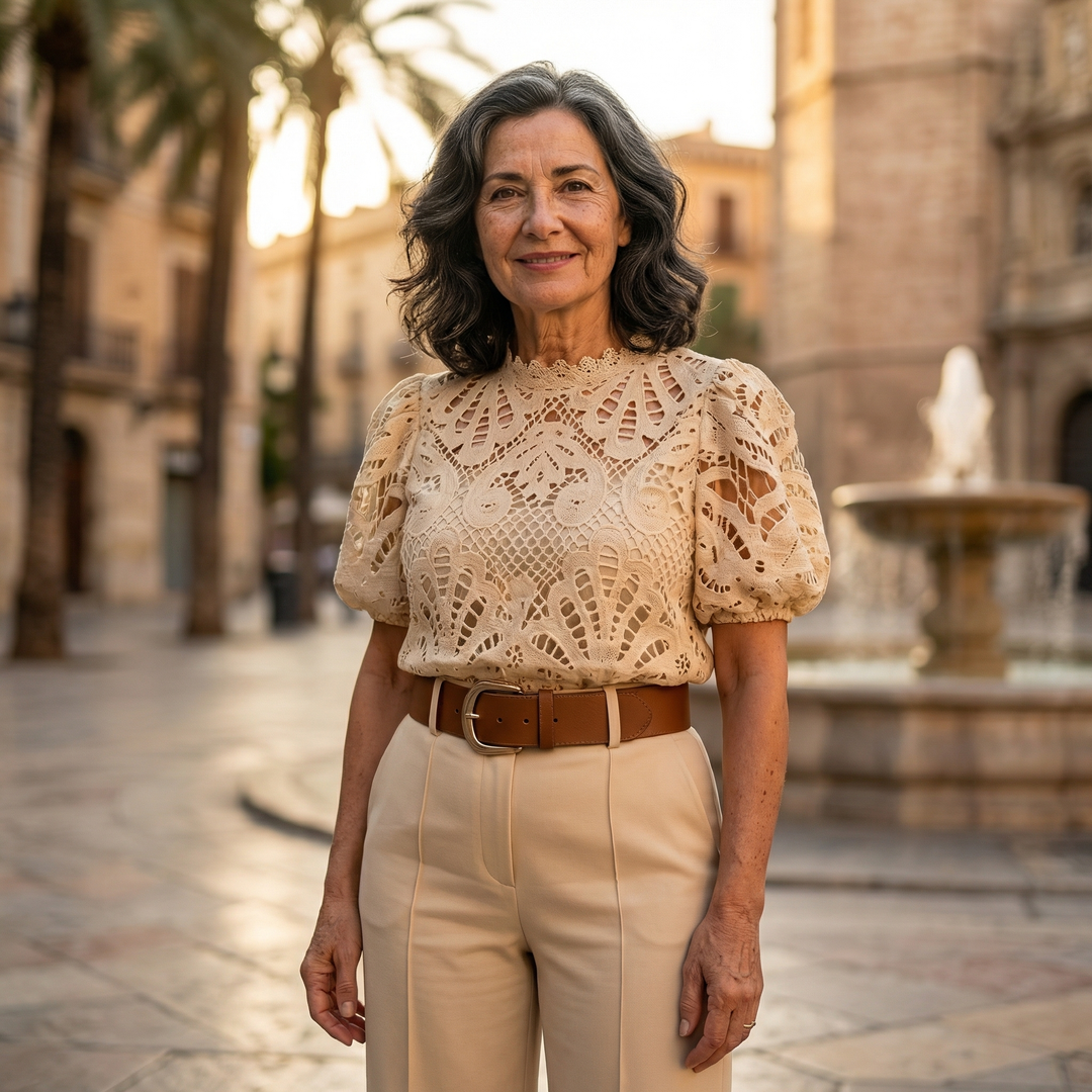 María | Conjunto (Blusa + Pantalón)