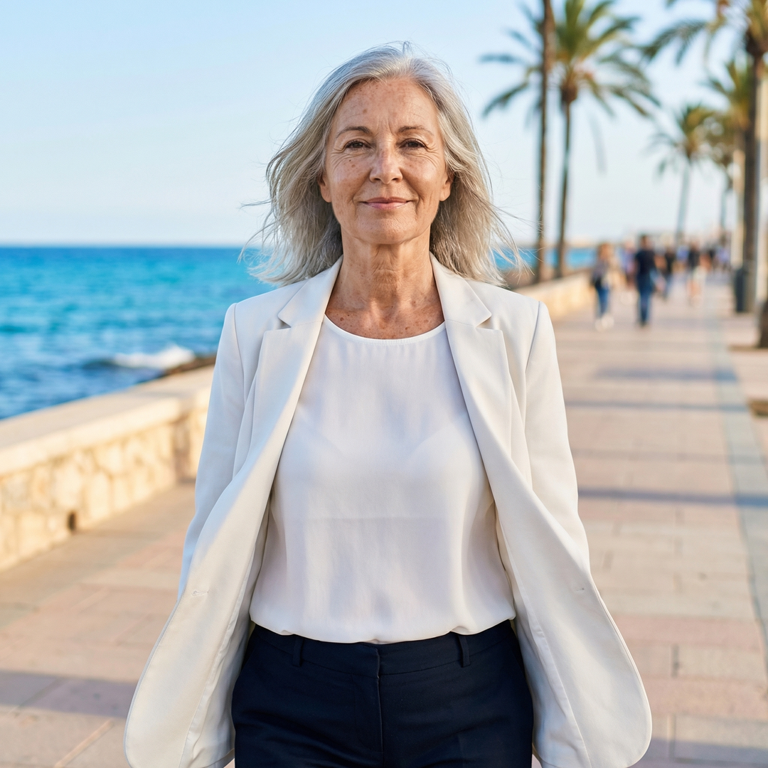 PAULA™| BLAZER CASUAL CON BOLSILLOS DELANTEROS
