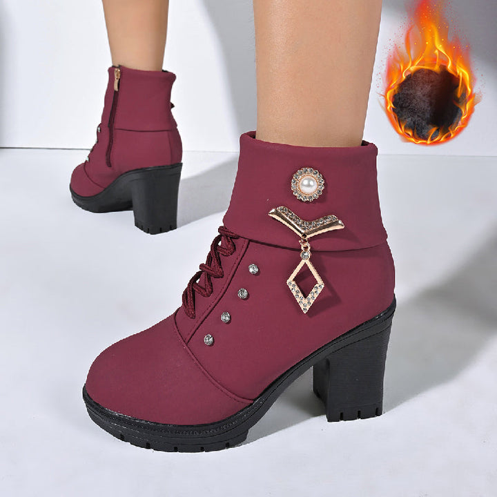 Botines de mujer con brillantes ✨