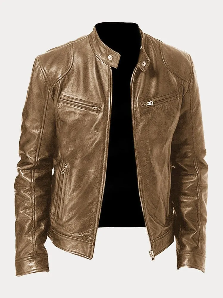 DOMINE™ | CHAQUETA DE CUERO