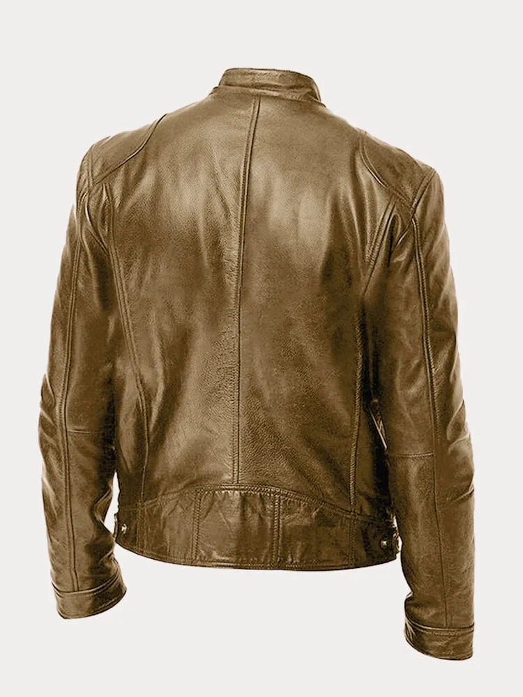 DOMINE™ | CHAQUETA DE CUERO