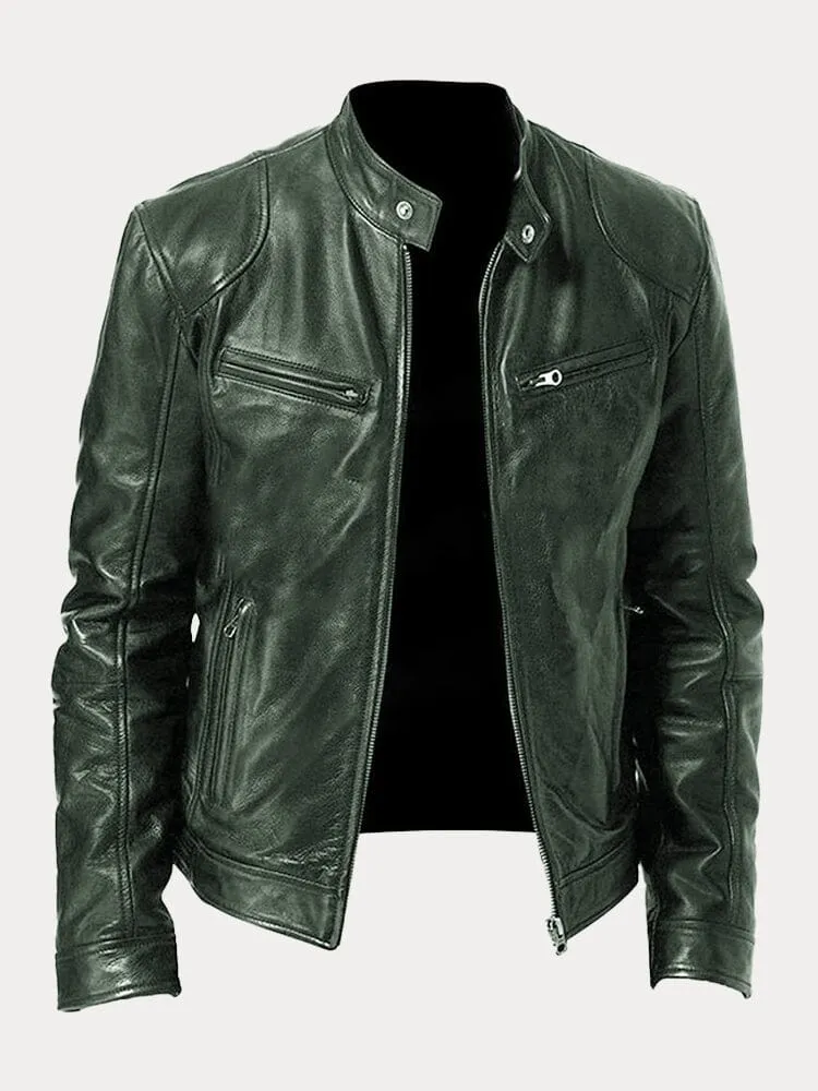 DOMINE™ | CHAQUETA DE CUERO