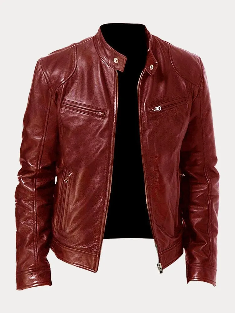 DOMINE™ | CHAQUETA DE CUERO